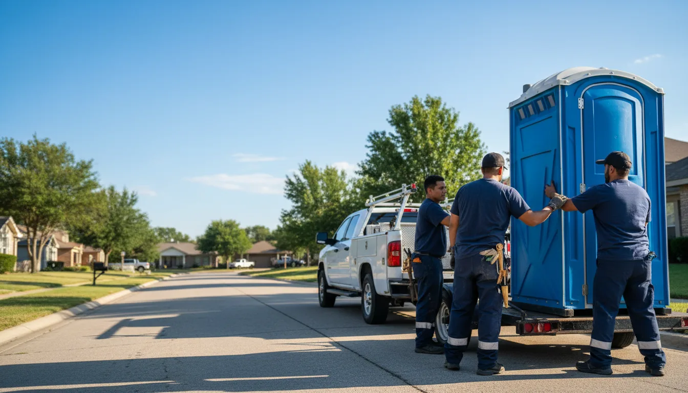 Portable Toilet Rental in Valley Springs, AR near me